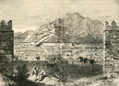 جبل عرفات ، بالقرب من مكة ، 1890. بواسطة غير معروف