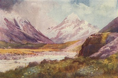 جبل كوك ، نيوزيلندا ، 1924 بواسطة غير معروف