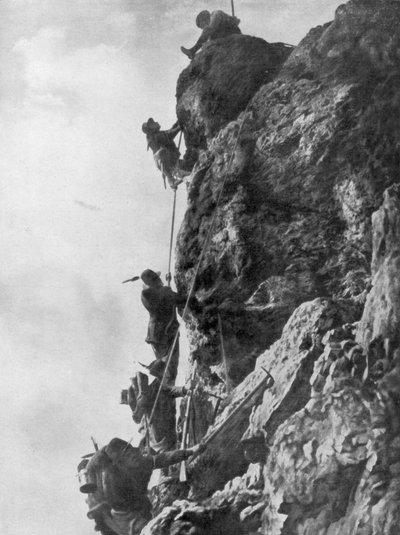 جبل نيرو ، هضبة كارست ، معركة إيزونزو الثانية ، الحرب العالمية الأولى ، 1915 بواسطة غير معروف