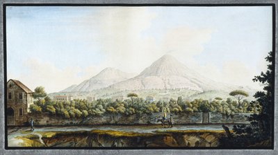 Mount Vesuvius, Kingdom of Naples, c 1767 بواسطة غير معروف