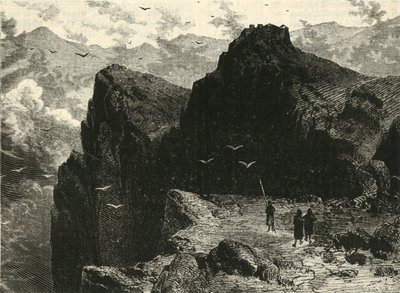 مشهد جبلي في Epirus ، 1890. بواسطة غير معروف