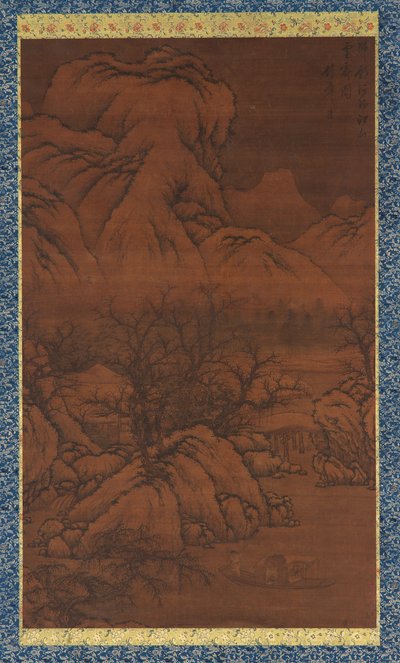 الجبال والجداول بعد إزالة الثلوج ، بأسلوب Guo Xi ، أسرة Ming ، القرن الخامس عشر. بواسطة غير معروف