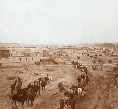 جنود الخيالة ، السوم توربي ، شمال فرنسا ، c1914-c1918 بواسطة غير معروف