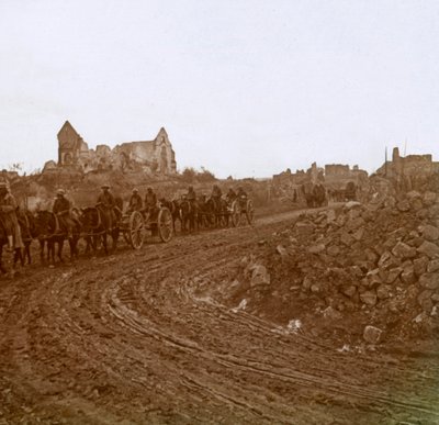 جنود الخيالة ، السوم ، شمال فرنسا ، c1914-c1918 بواسطة غير معروف