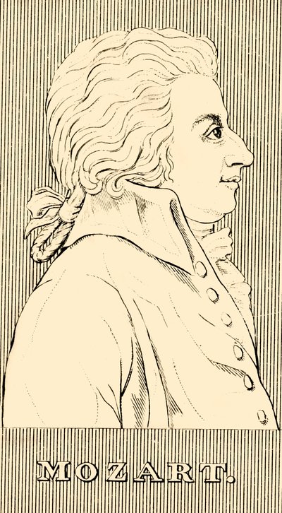 موزارت ، 1756-1791 ، 1830. بواسطة غير معروف
