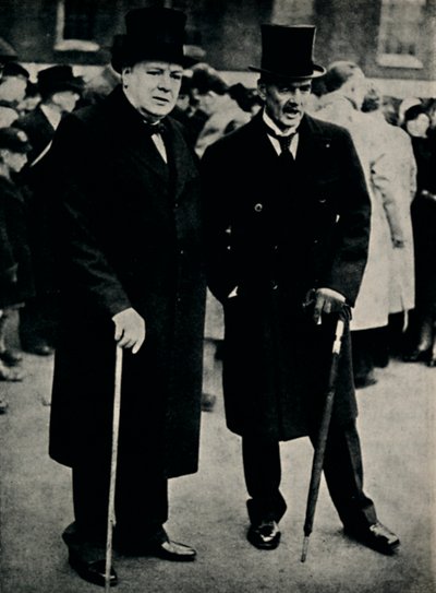 السيد تشامبرلين والسيد تشرشل ، 23 فبراير 1940 ، 1945. بواسطة غير معروف
