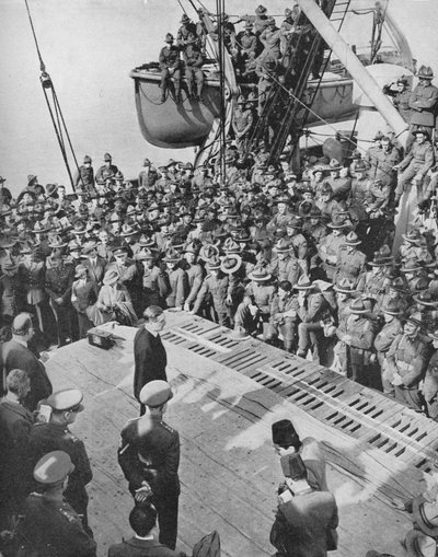 السيد عدن مع Anzacs ، 1940 ، 1940 بواسطة غير معروف