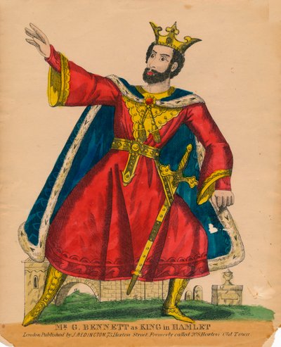 السيد ج. بينيت كملك في قرية ، c1849. بواسطة غير معروف