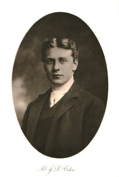 السيد JD Cohn ، 1911. بواسطة غير معروف