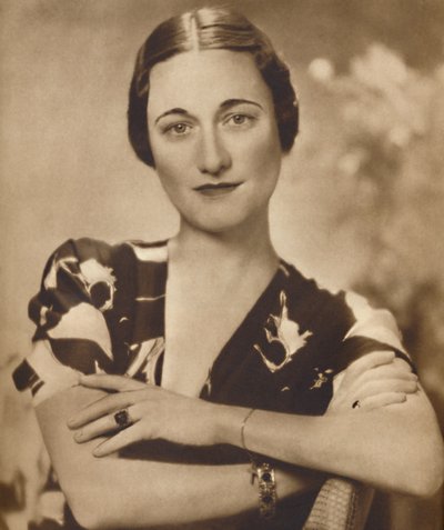 السيدة سمبسون: صورة ستوديو ، 1937 بواسطة غير معروف
