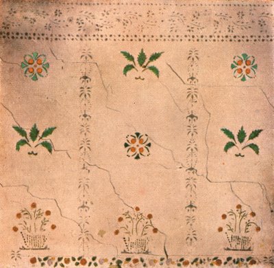 رسم جداري في Mather House ، كلية مارلبورو ، فيرمونت ، الولايات المتحدة الأمريكية ، 1928. بواسطة غير معروف