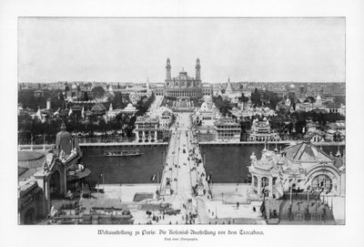 متحف المستعمرات ، تروكاديرو ، معرض باريس العالمي ، 1889 ، 1900 بواسطة غير معروف