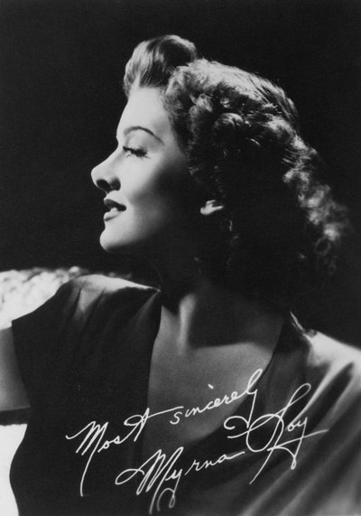 ميرنا لوي 1905-1993 ، الممثلة الأمريكية ، 1930s بواسطة غير معروف