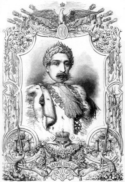 نابليون الثالث ، إمبراطور فرنسا ، 1853 بواسطة غير معروف