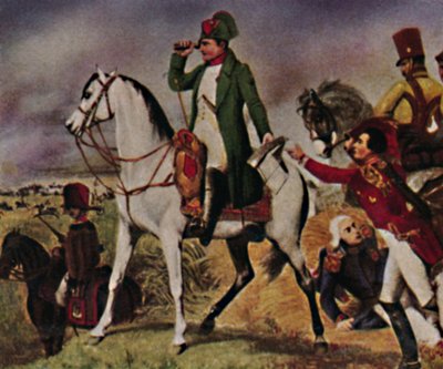 نابليون الأول 1769-1821. في Schiacht بالقرب من Wagram ، 1934. بواسطة غير معروف