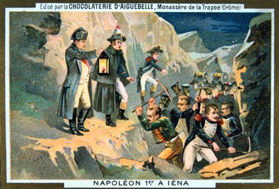 نابليون في معركة جينا ، 14 أكتوبر 1806 ، القرن التاسع عشر بواسطة غير معروف