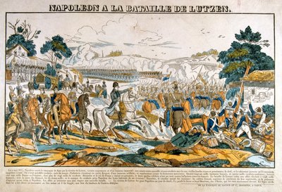 نابليون في معركة لوتسن ، 2 مايو 1813 بواسطة غير معروف