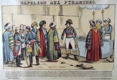 نابليون في الأهرامات ، 1798 ، القرن التاسع عشر بواسطة غير معروف