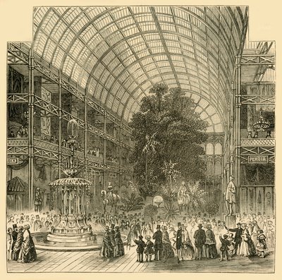 صحن الكنيسة الكبير 1851 ، 1876. بواسطة غير معروف