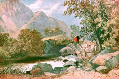 بالقرب من Bettws-y-Coed ، شمال ويلز ، c1900. بواسطة غير معروف