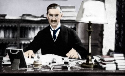 نيفيل تشامبرلين 1869-1940 ، رئيس الوزراء البريطاني ، 1930s 1936 بواسطة غير معروف