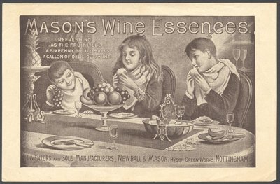 Newball & Mason Wine Essences ، 1890s بواسطة غير معروف