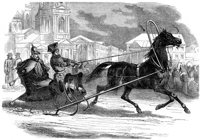 نيكولاس الأول 1796-1855 ، إمبراطور روسيا ، في دروشكي ، سان بطرسبرج ، 1853 بواسطة غير معروف