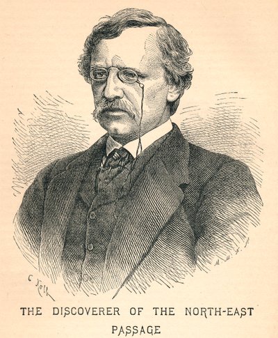 نيلز أدولف إريك نوردنسكيولد ، 1832-1901 ، مستكشف القطب الشمالي ، 1893 بواسطة غير معروف