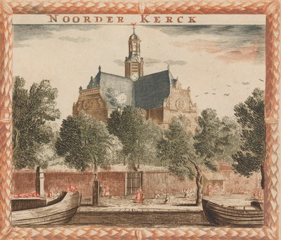 Noorder Kerck ، in: Tooneel Der Hoofdste Nederlands Huizen، En Lust Hoven، Naar T Leven ...، nd. بواسطة غير معروف