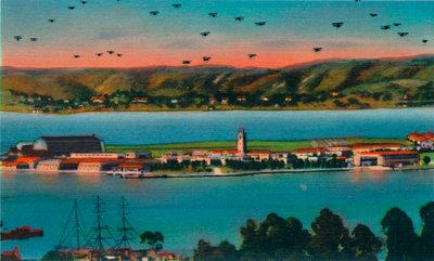 الجزيرة الشمالية. المحطة الجوية البحرية الأمريكية. سان دييغو ، كاليفورنيا ، c1941 بواسطة غير معروف