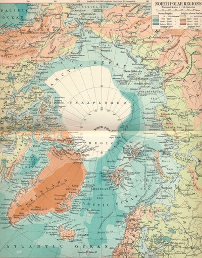 المناطق القطبية الشمالية ، c1903 ، 1904 بواسطة غير معروف