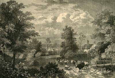 نوتينغ هيل في عام 1750 ، c1876. بواسطة غير معروف