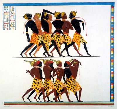 العبيد النوبيون ، 1832-1840 بواسطة غير معروف