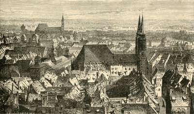 نورمبرغ من الجدران ، 1890. بواسطة غير معروف
