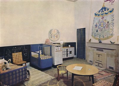 حضانة من تصميم Esmé Gordon، ARIBA، ARIAS، c1945 بواسطة غير معروف
