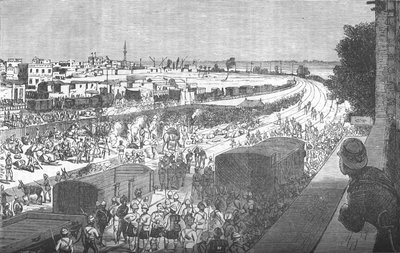 احتلال الزقازيق بعد معركة تل الكبير 1882 بواسطة غير معروف
