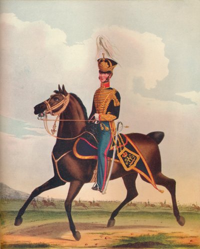 ضابط لواء الخيالة الملكية المدفعية ، c1833. 1914 بواسطة غير معروف