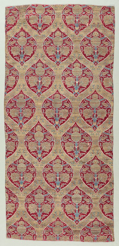شعرية Ogival ذات تصميم أفقي ، 1600-1650. بواسطة غير معروف