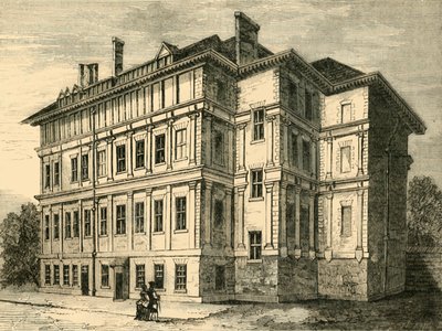 منزل كرافن القديم ، 1800 ، 1881. بواسطة غير معروف
