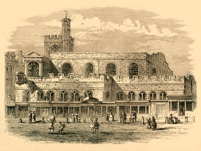 كنيسة سانت دونستس القديمة ، 1814 ، 1897. بواسطة غير معروف
