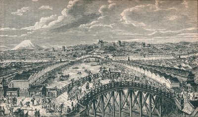 طوكيو القديمة: مدينة إيدو ، مقر حكومة الشوغون لمئات السنين ، 1907 بواسطة غير معروف