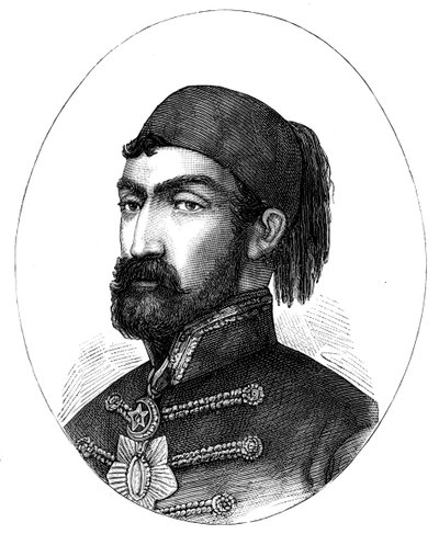 عمر باشا 1806-1871 ، القائد العام للجيش التركي ، 1888 بواسطة غير معروف