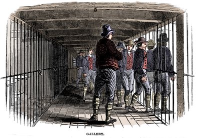 على متن الهيكل ، 1848 بواسطة غير معروف