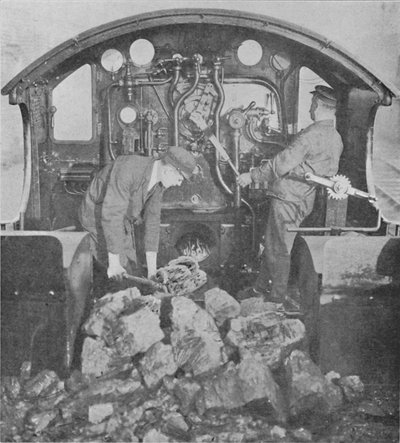 على لوح القدم الخاص بمحرك Great Western Express ، 1926 بواسطة غير معروف