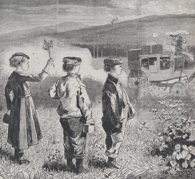 على الطريق إلى بحيرة جورج أبليتون جورنال ، المجلد. أنا ، 24 يوليو 1869. بواسطة غير معروف