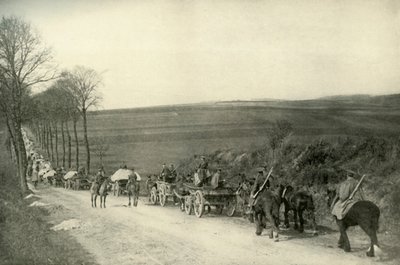 في الطريق إلى الخنادق 1919. بواسطة غير معروف