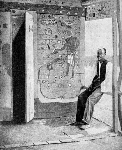 على عتبة معبد الفودو ، هايتي ، 1922 بواسطة غير معروف
