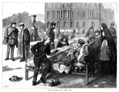 مرة أخرى في الشمس ، الحرب الفرنسية البروسية ، 1870 بواسطة غير معروف