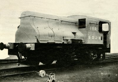 واحد من اثنين من محركات التحويلة الخافرة التي تحوّل أقارب كوليري في رادستوك ، c1930. بواسطة غير معروف