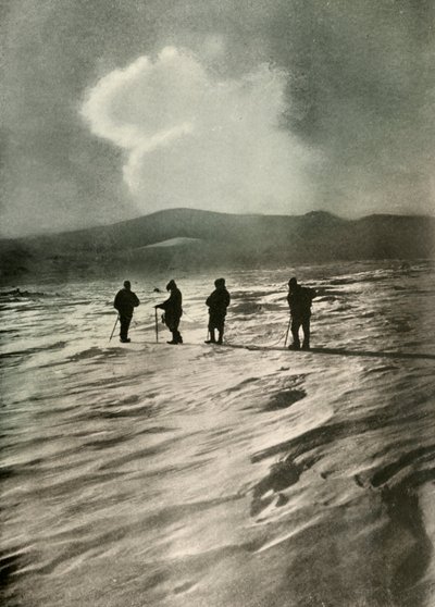 ألف قدم تحت المخروط النشط ، 1908 ، 1909. بواسطة غير معروف